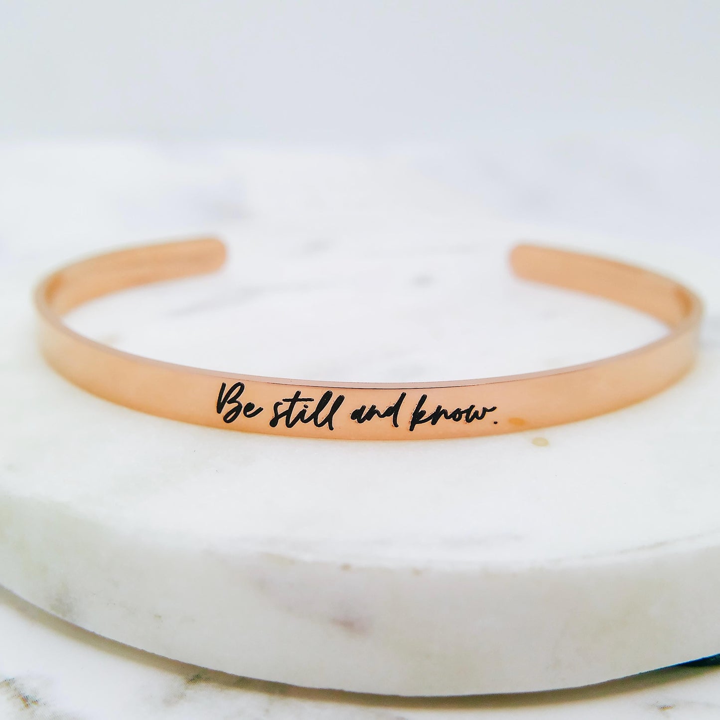 BE STILL AND KNOW CUFF - Avy + Tay