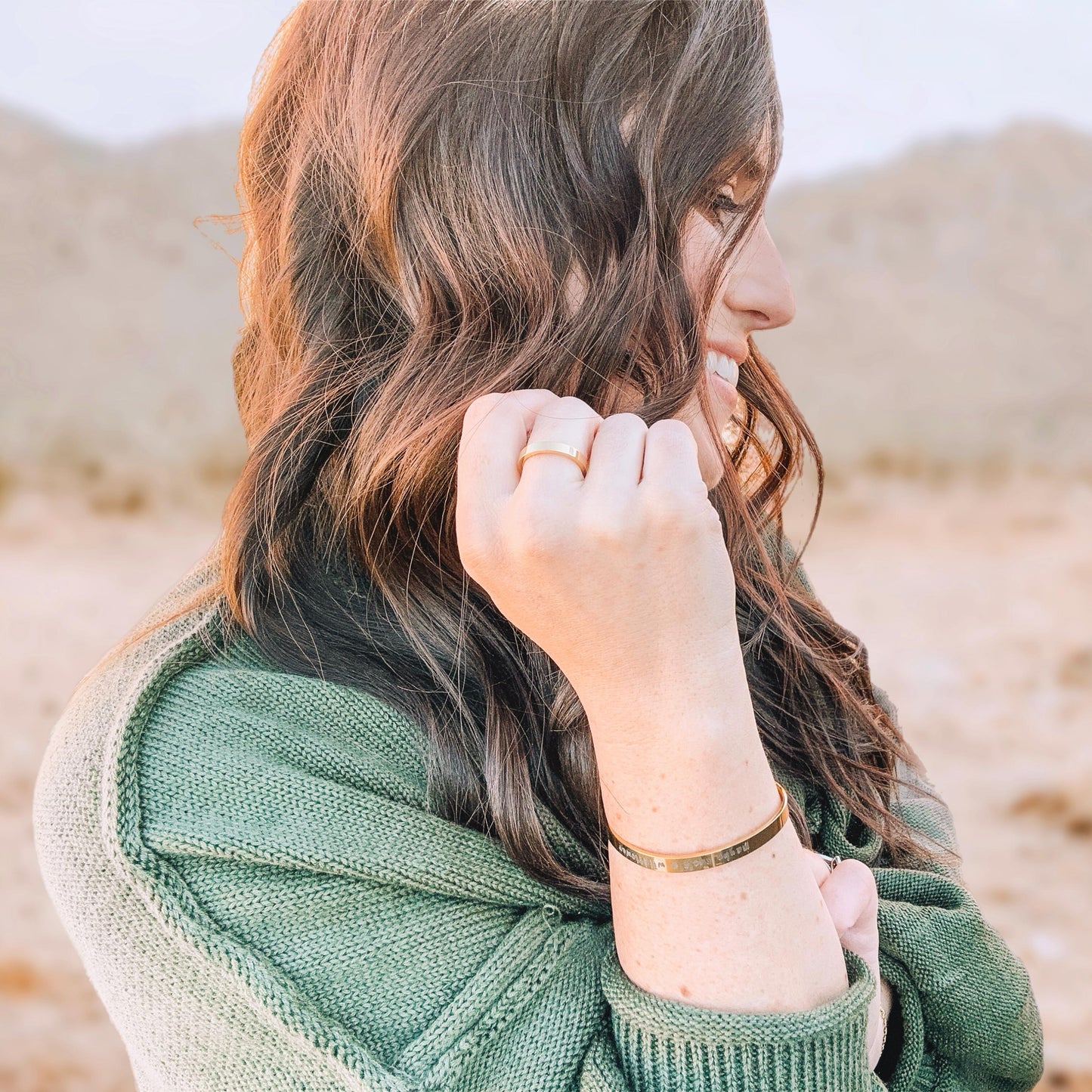 BE THE LIGHT CUFF - Avy + Tay