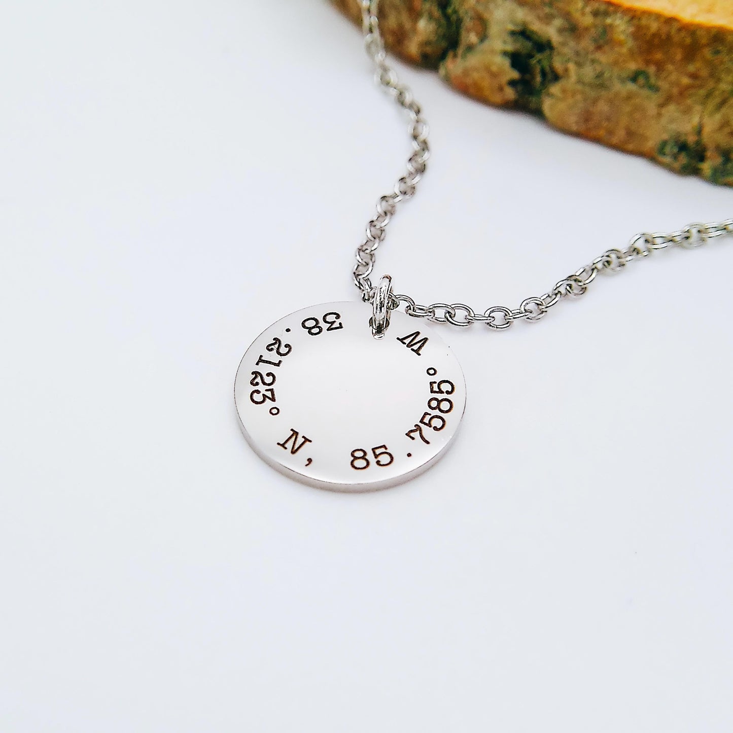COORDINATES NECKLACE - Avy + Tay