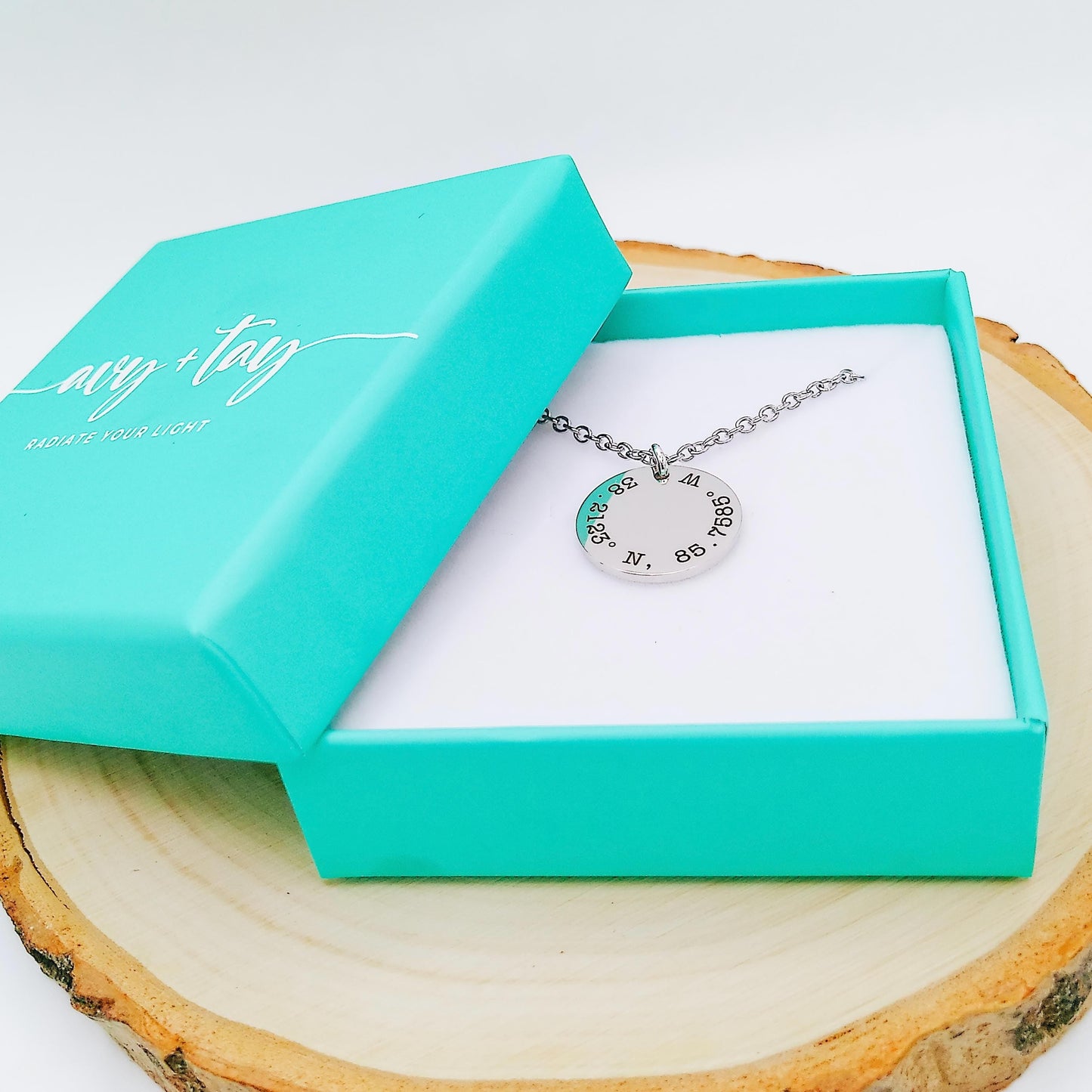 COORDINATES NECKLACE - Avy + Tay
