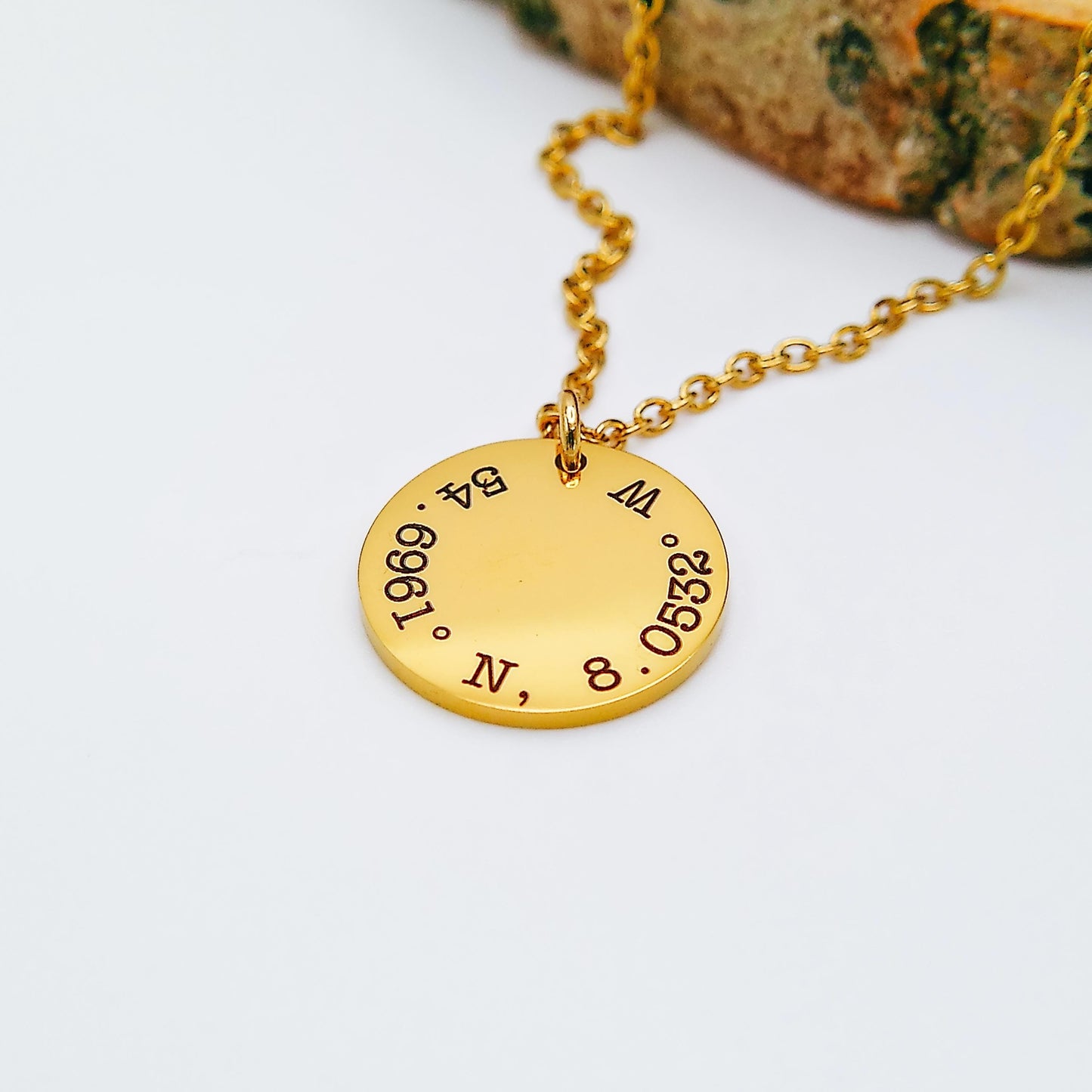 COORDINATES NECKLACE - Avy + Tay
