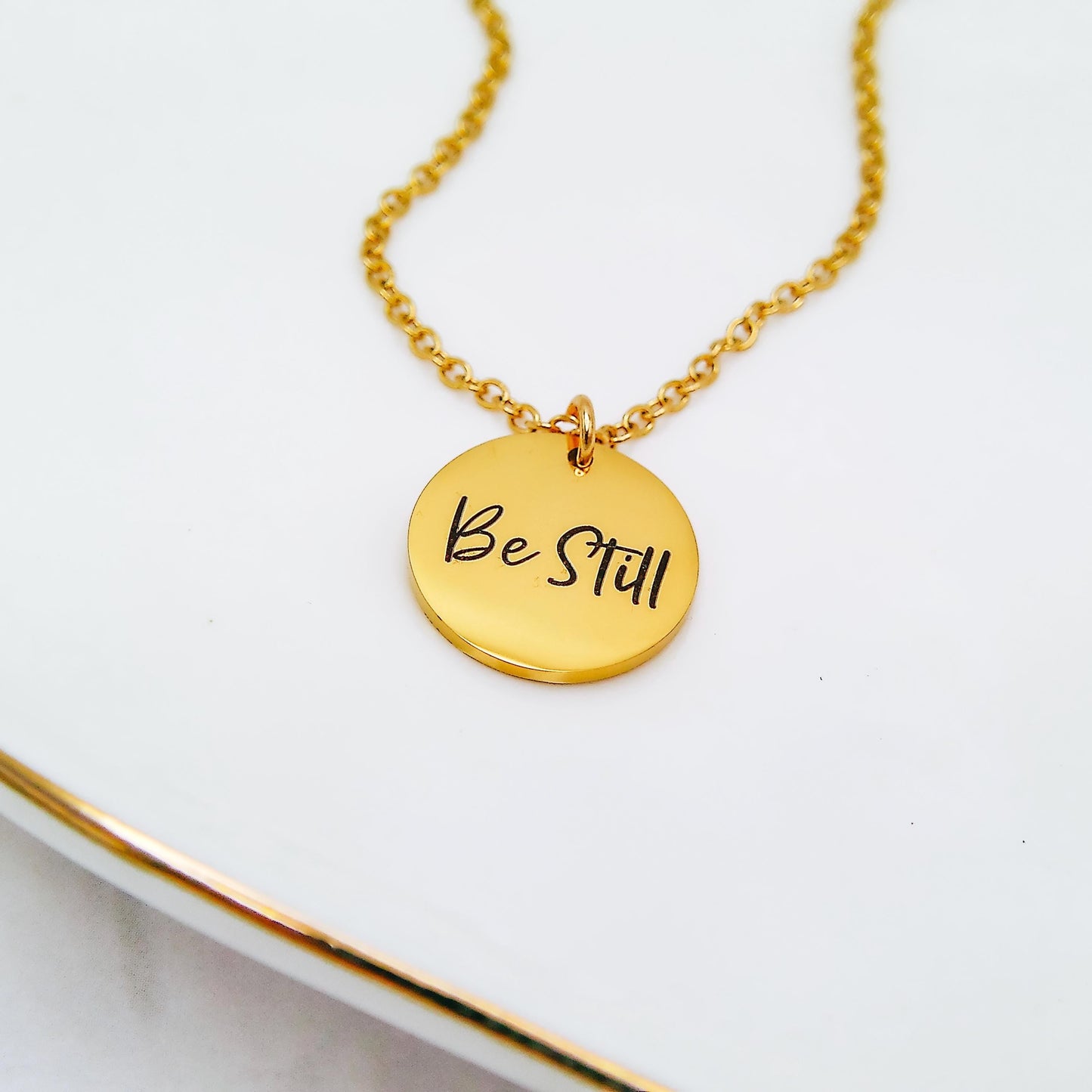 CUSTOM FAITH NECKLACE - Avy + Tay