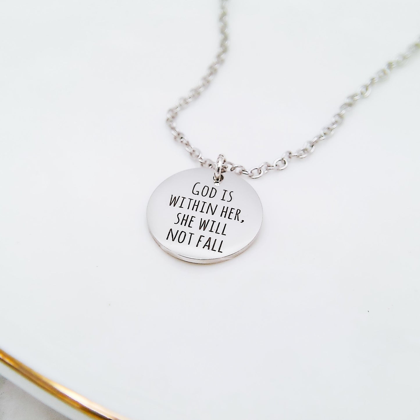 CUSTOM FAITH NECKLACE - Avy + Tay