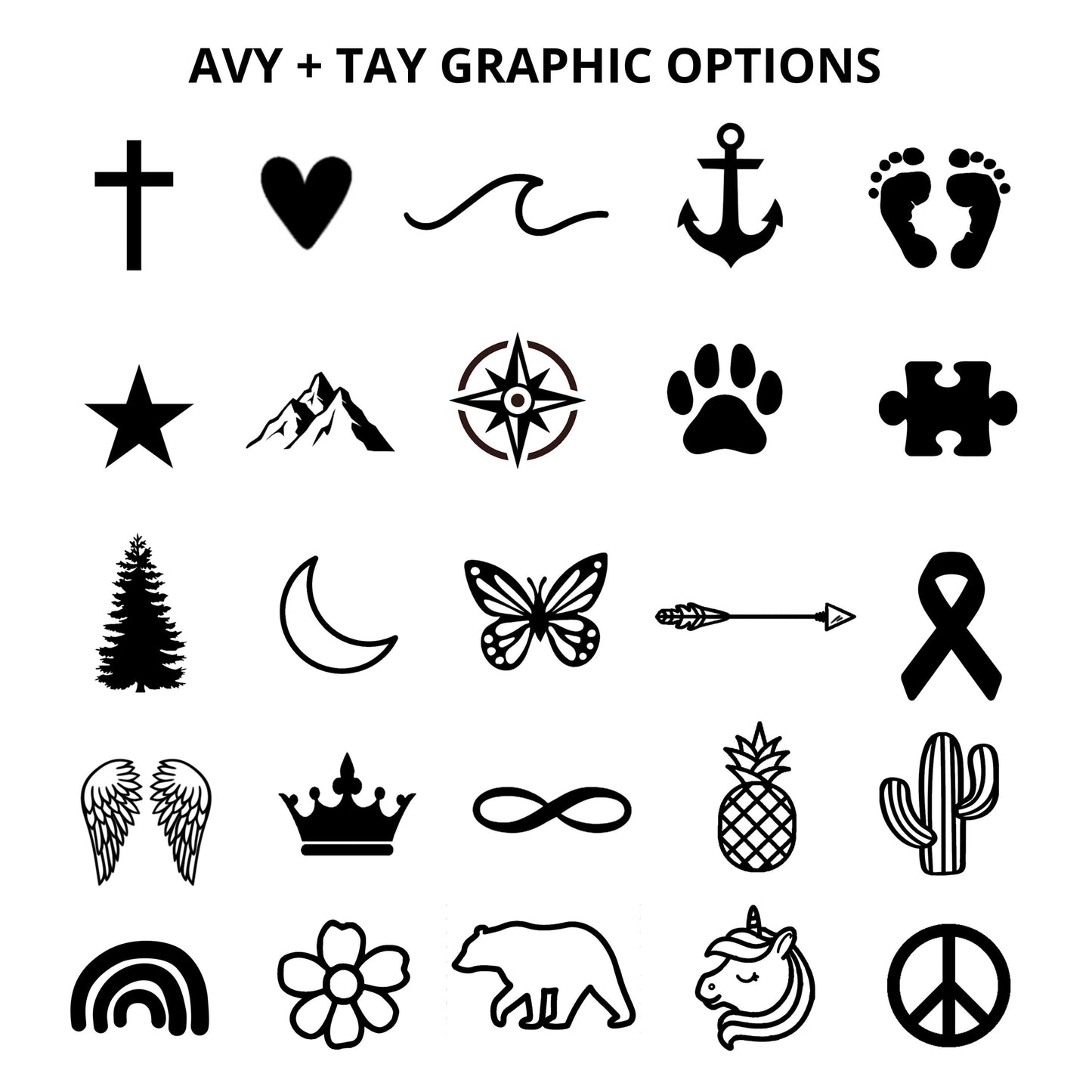 CUSTOM FAITH NECKLACE - Avy + Tay