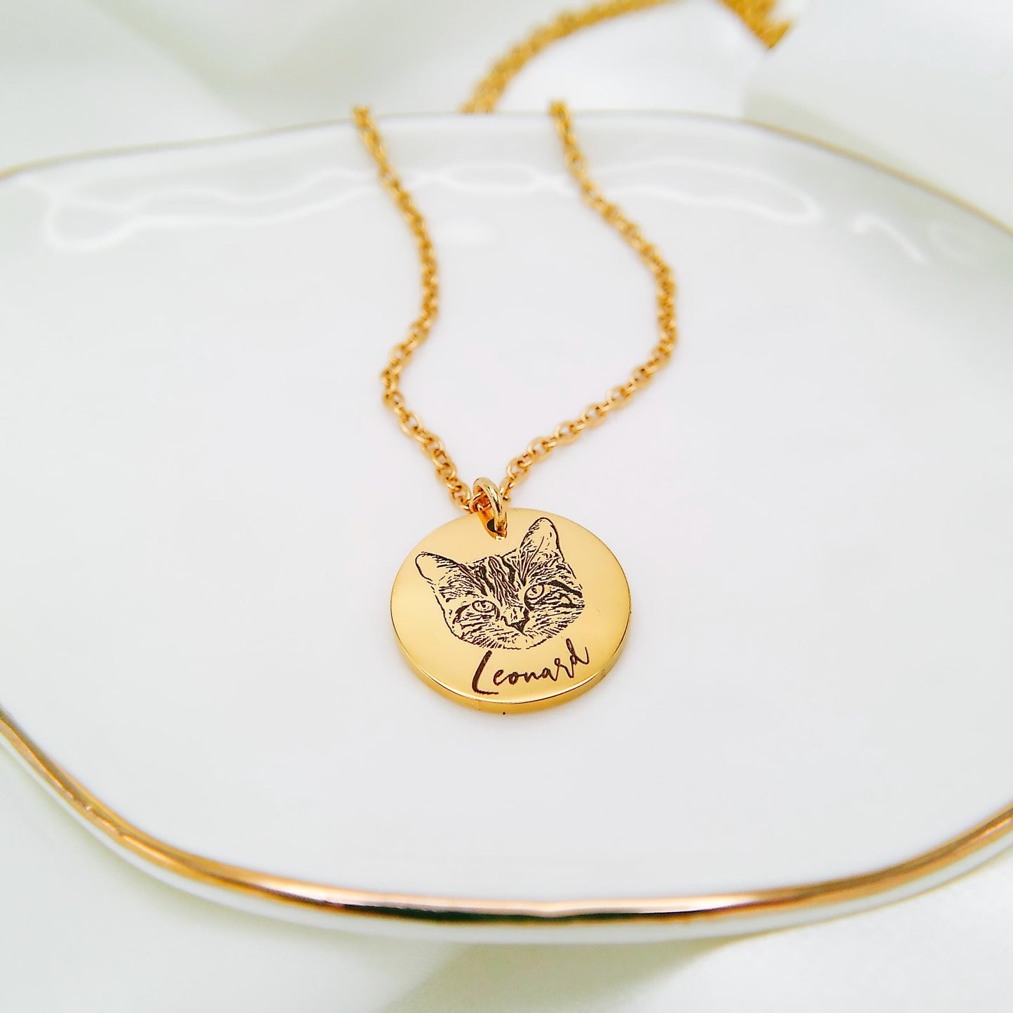CUSTOM PET NECKLACE - Avy + Tay