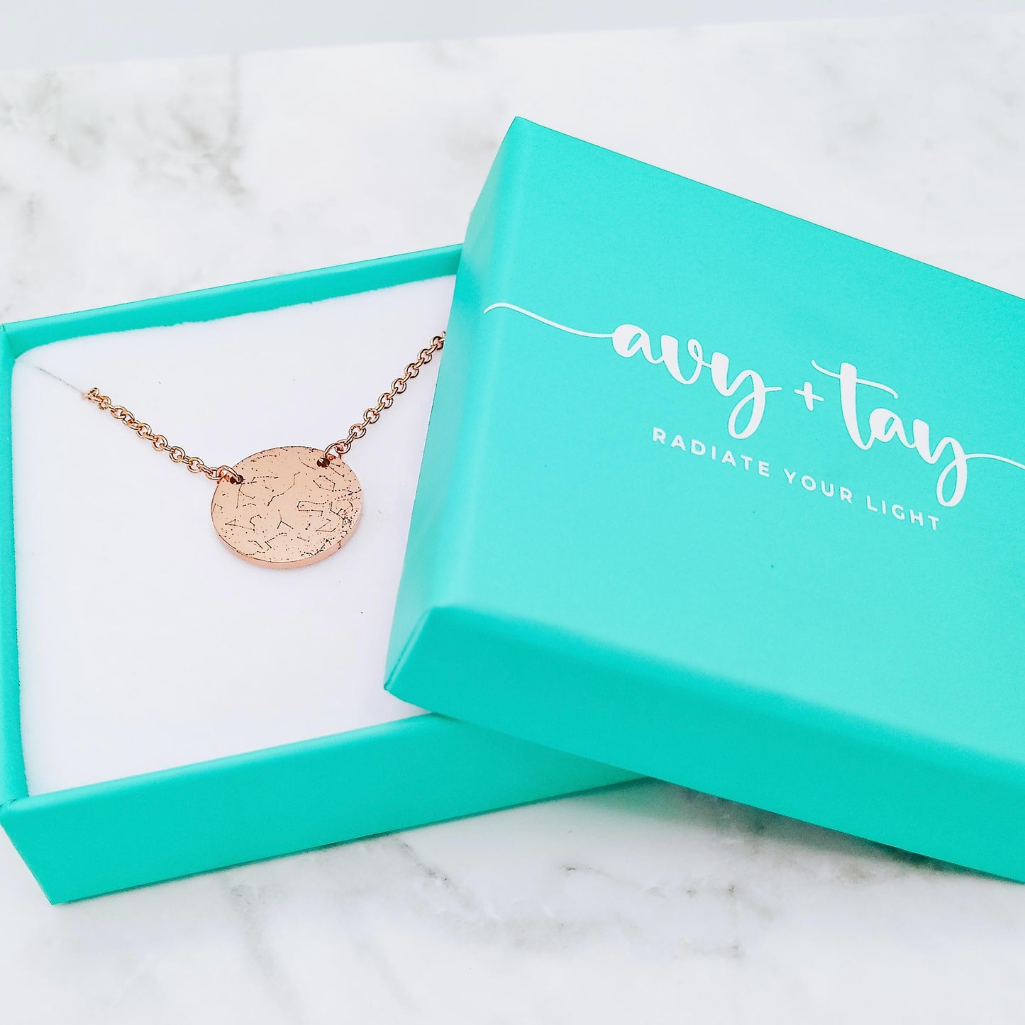 CUSTOM STAR MAP NECKLACE - Avy + Tay