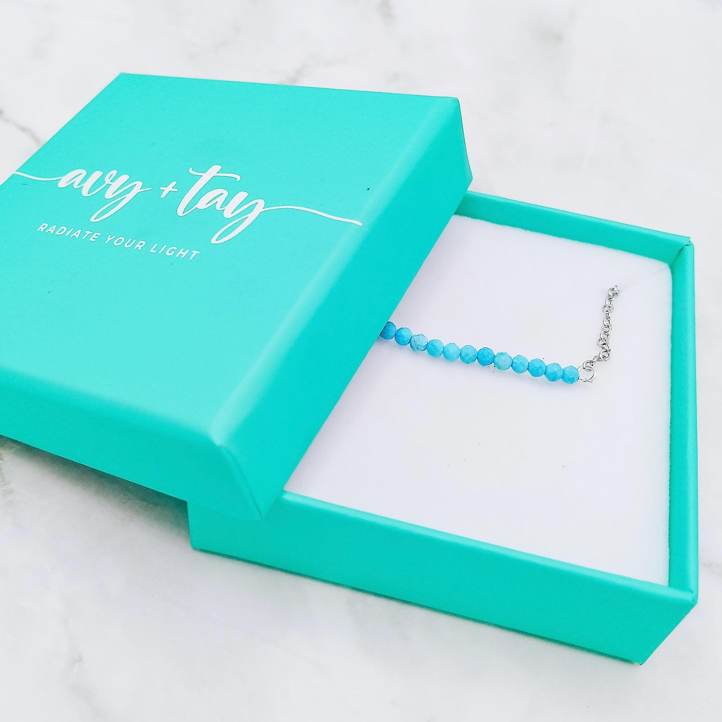 DAINTY RAW BIRTHSTONE BAR NECKLACE - Avy + Tay
