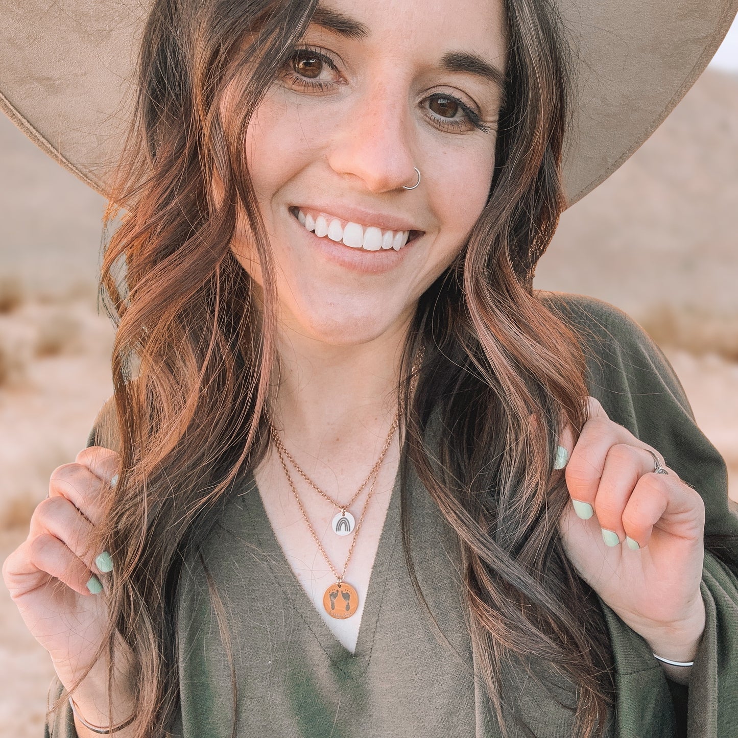 DAINTY EARLY MISCARRIAGE NECKLACE