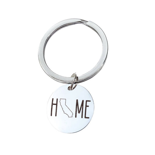 HOME STATE KEYCHAIN - Avy + Tay