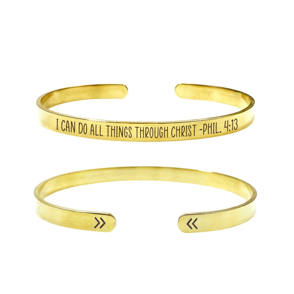 I CAN DO ALL THINGS THROUGH CHRIST CUFF - Avy + Tay