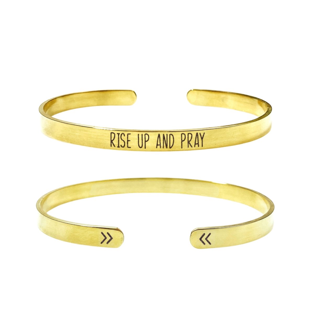 RISE UP AND PRAY CUFF - Avy + Tay