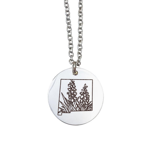 STATE FLOWER NECKLACE - Avy + Tay