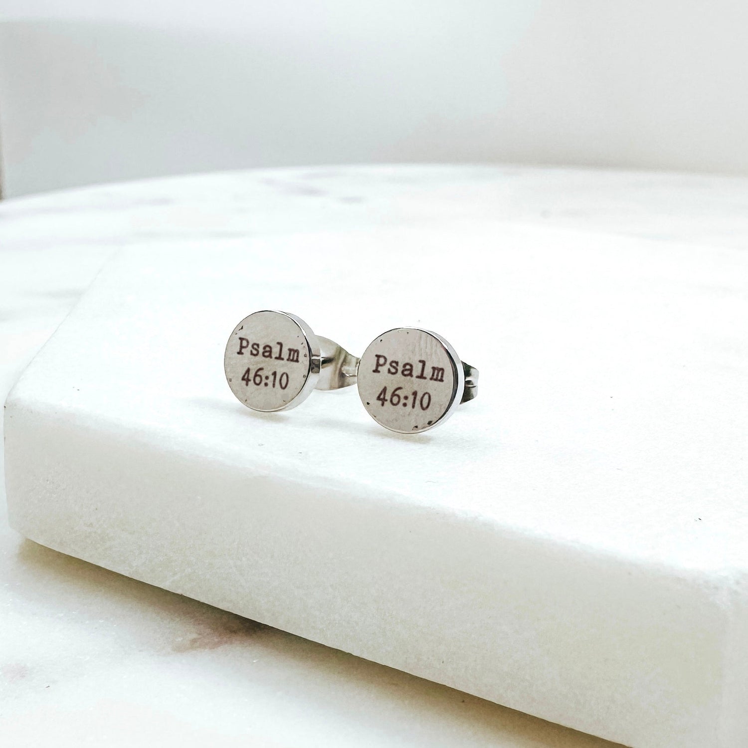 Message Earrings - Avy + Tay