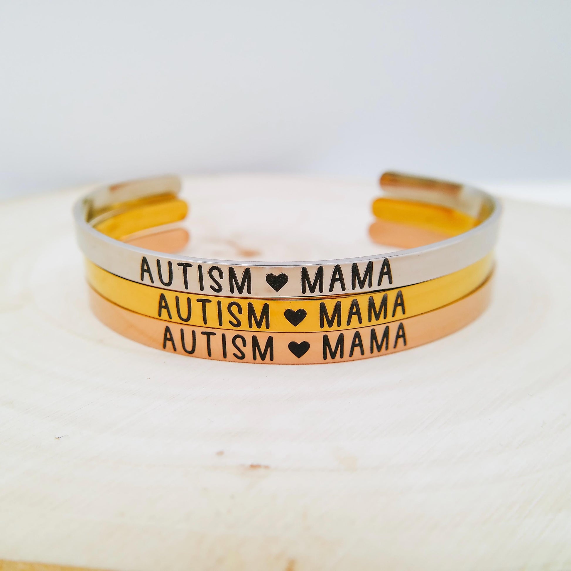 AUTISM MAMA CUFF - Avy + Tay