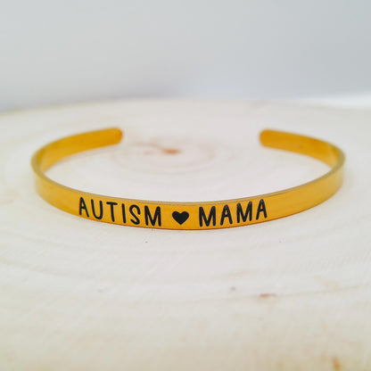 AUTISM MAMA CUFF - Avy + Tay