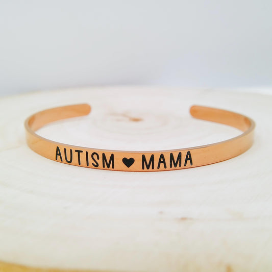 AUTISM MAMA CUFF - Avy + Tay
