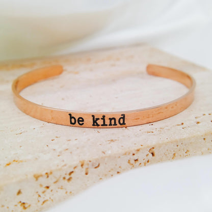 BE KIND CUFF - Avy + Tay