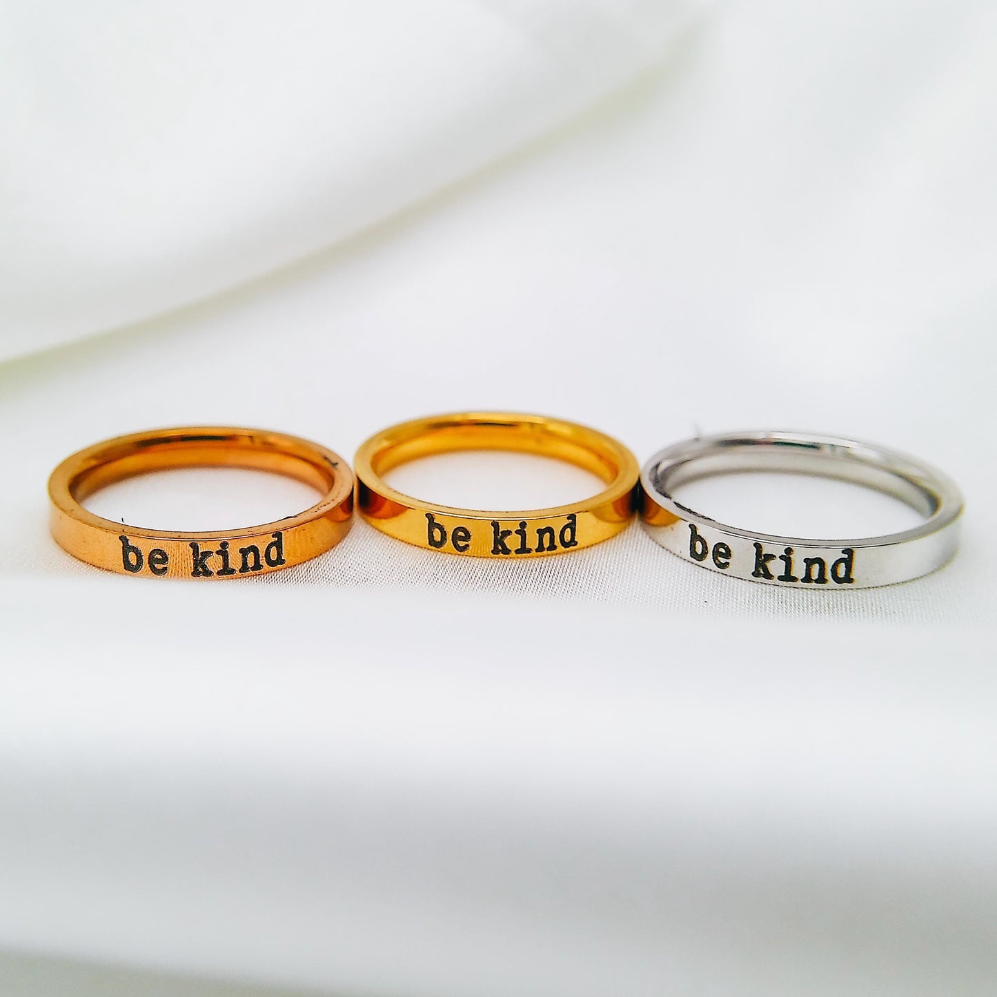 BE KIND RING - Avy + Tay