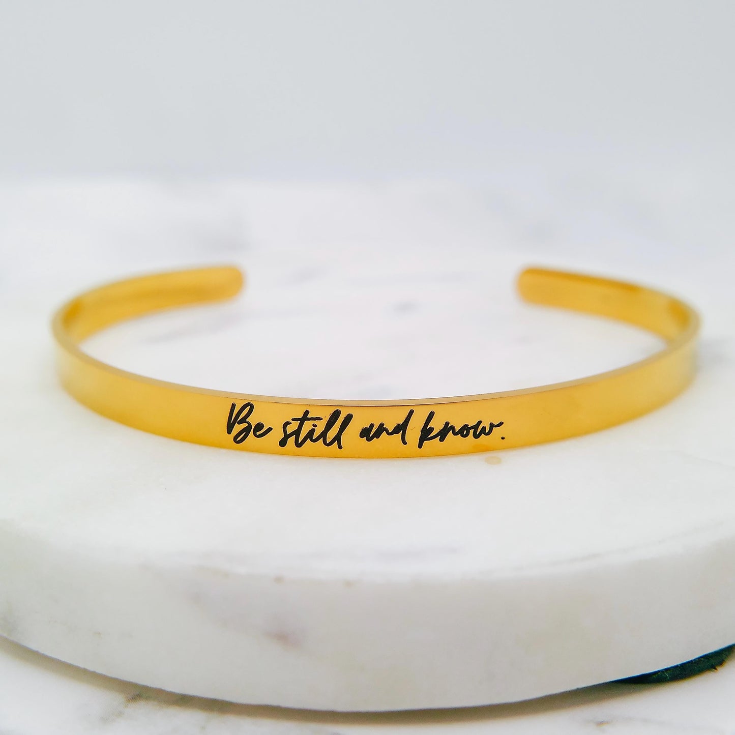 BE STILL AND KNOW CUFF - Avy + Tay