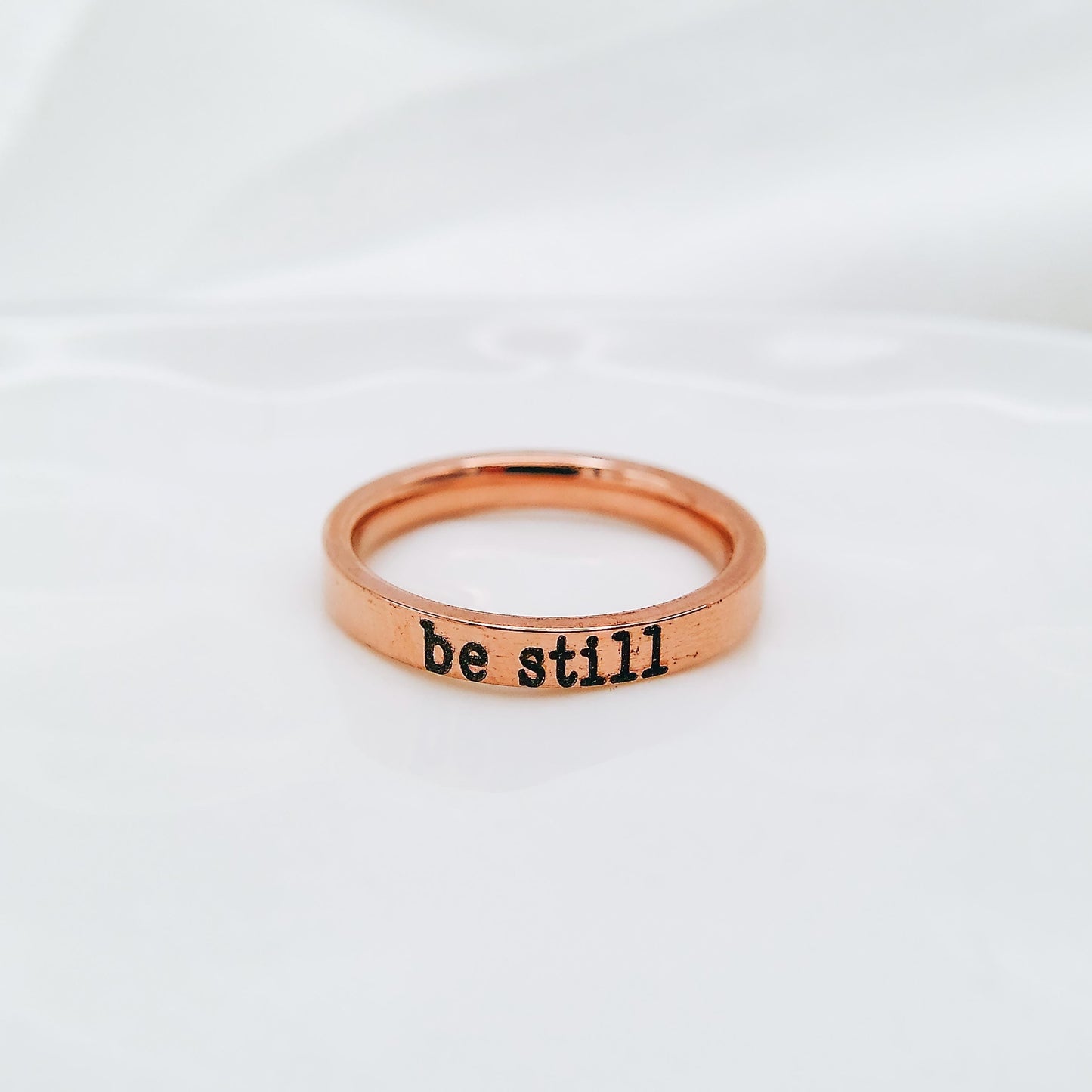 BE STILL RING - Avy + Tay
