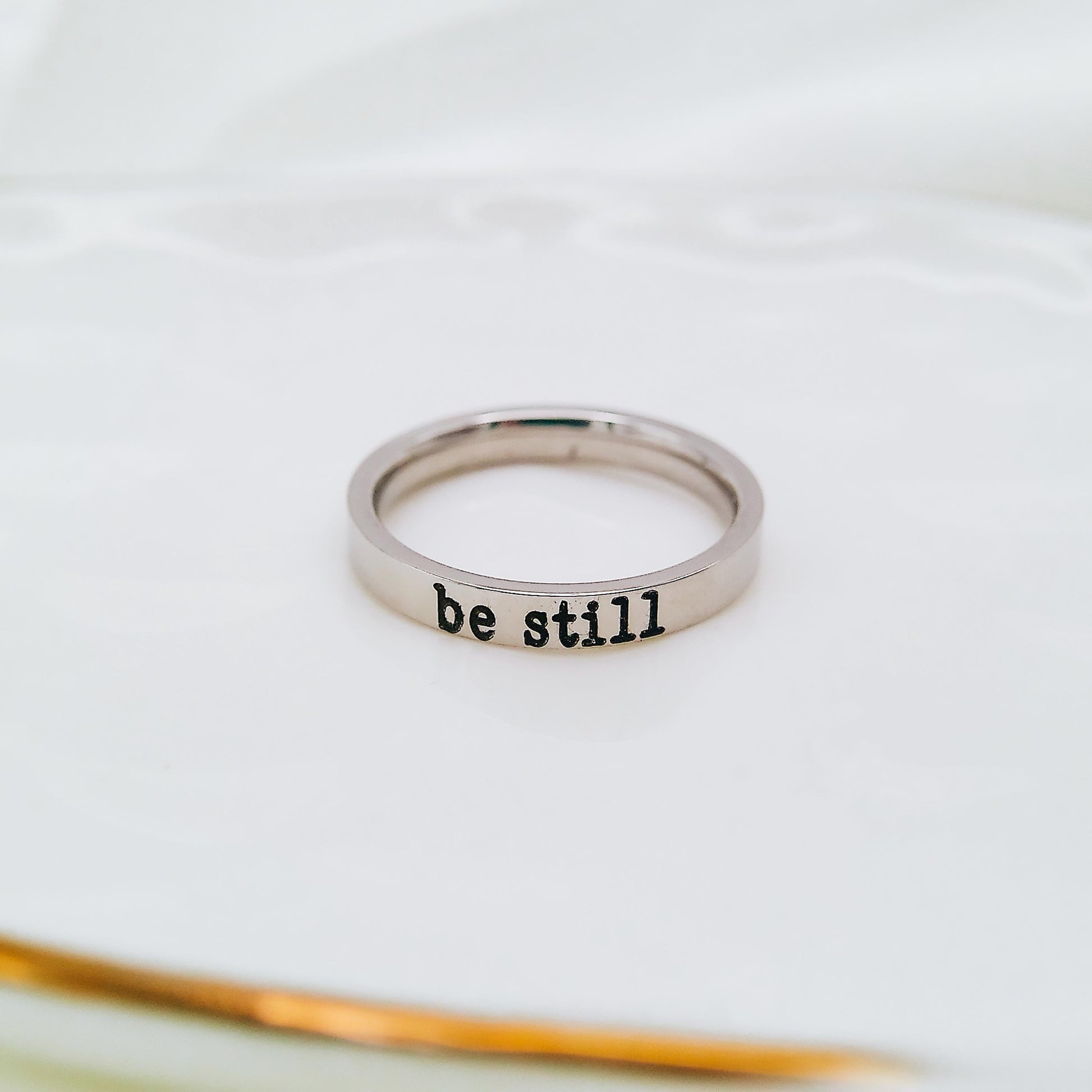 BE STILL RING - Avy + Tay