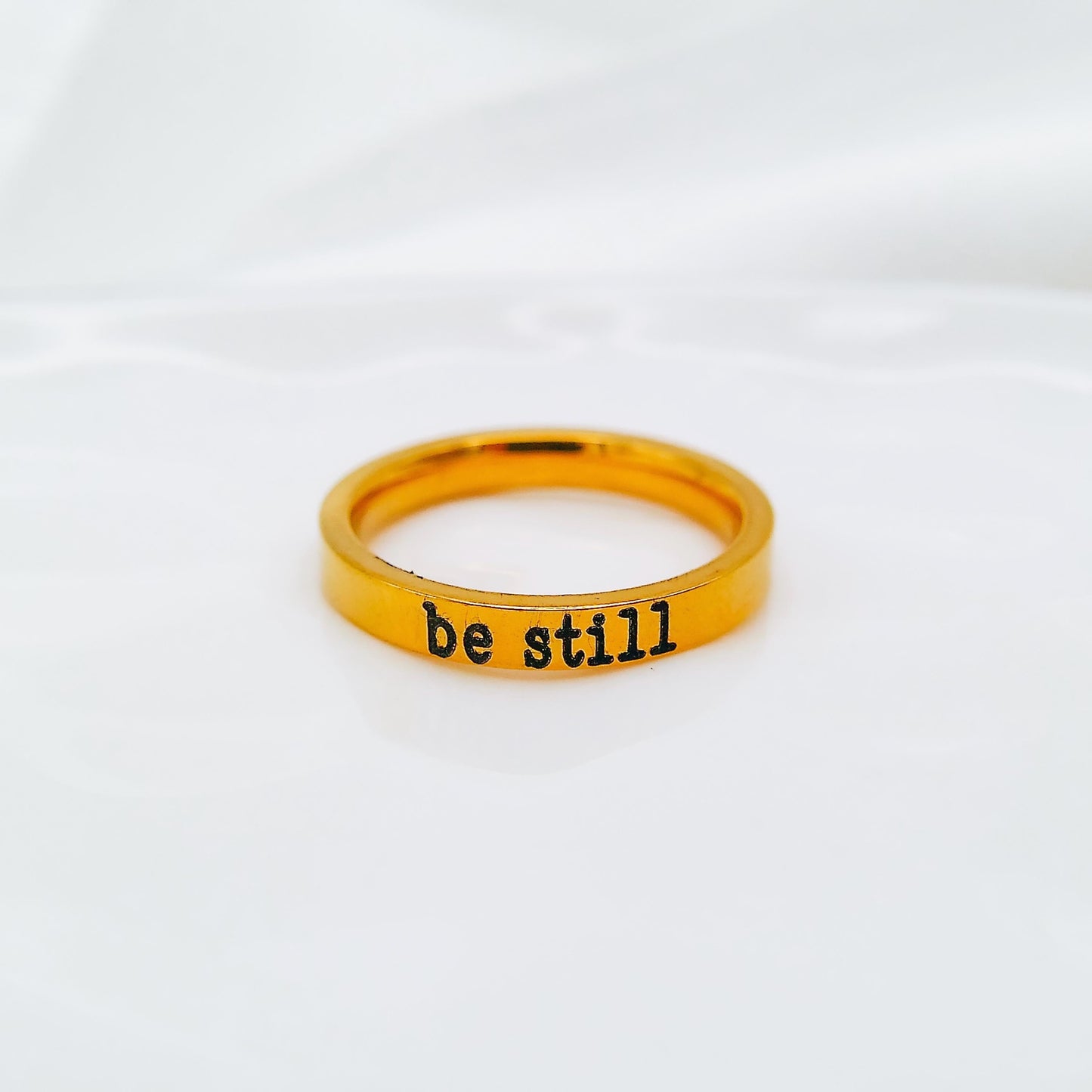 BE STILL RING - Avy + Tay