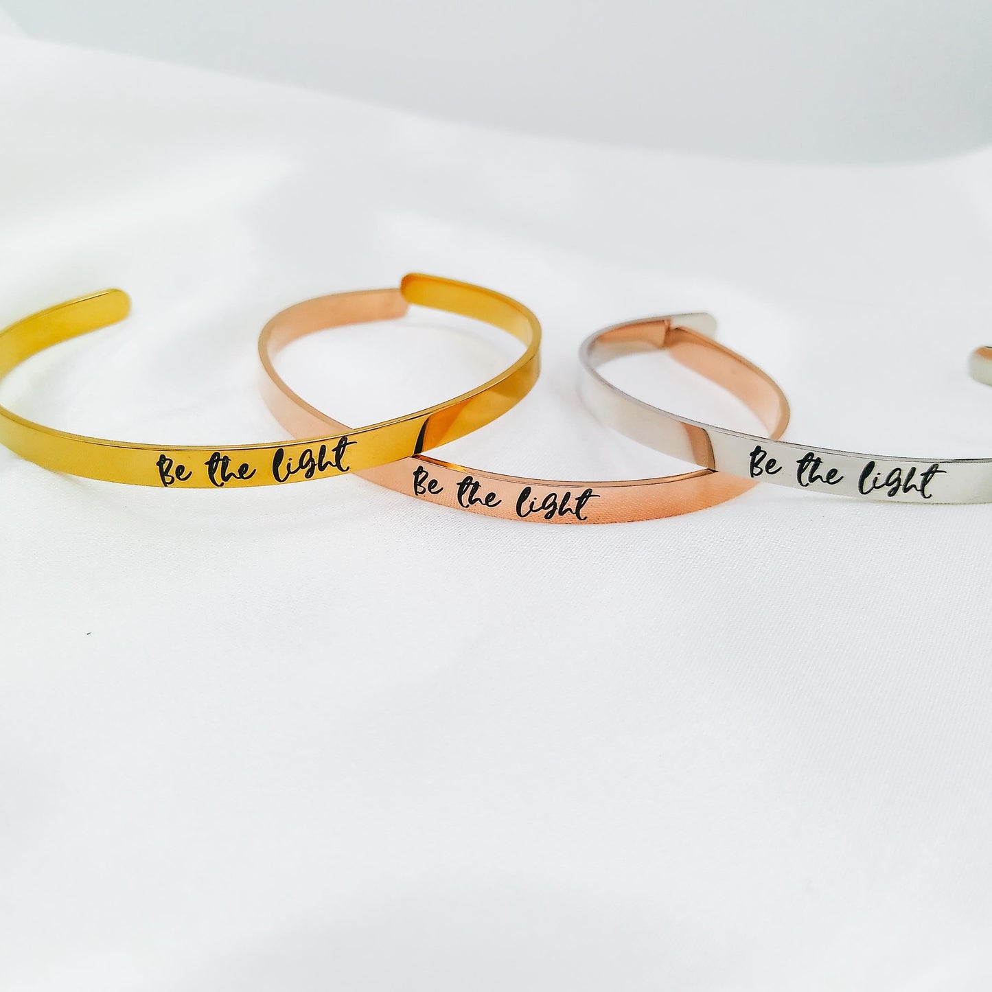 BE THE LIGHT CUFF - Avy + Tay