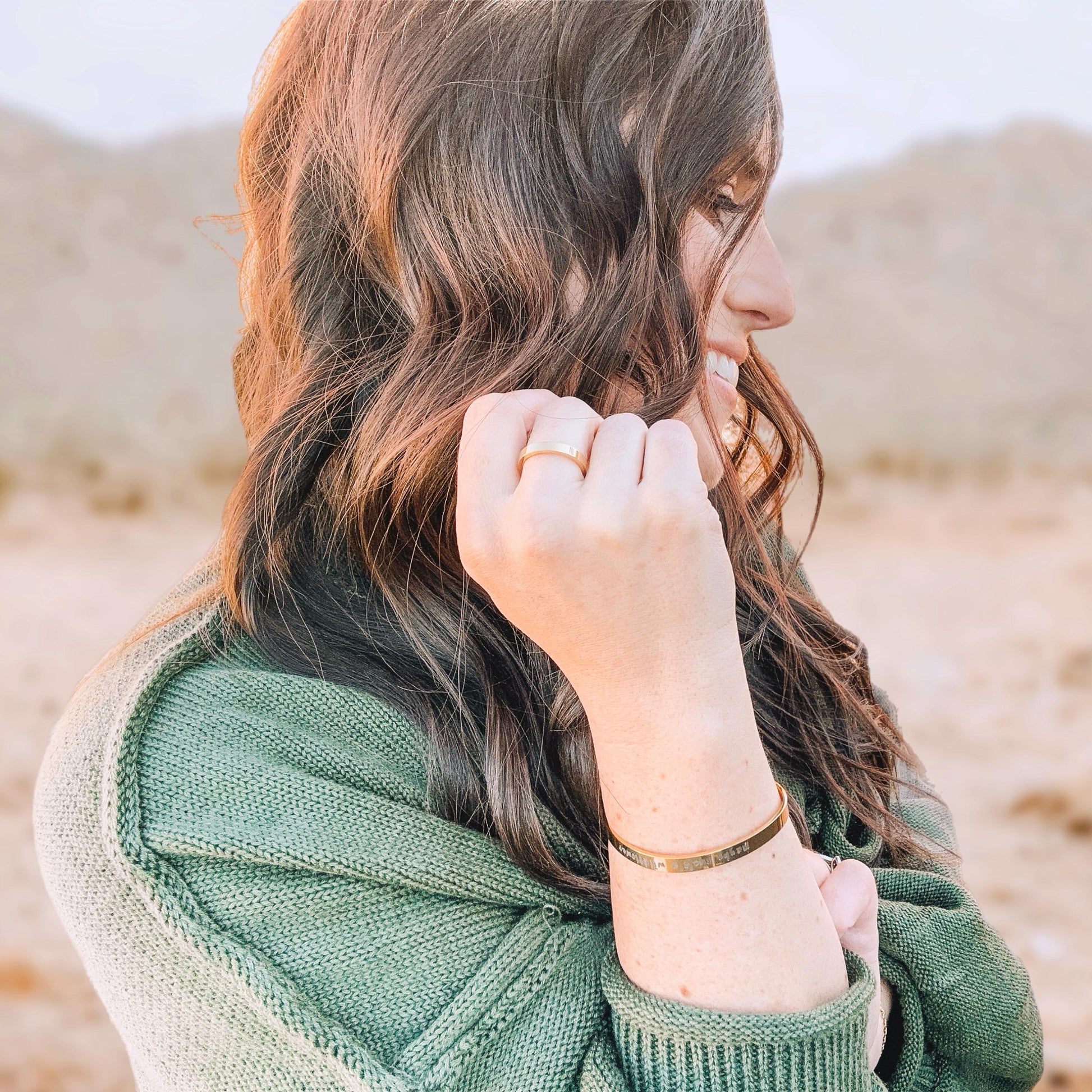 BE THE LIGHT CUFF - Avy + Tay