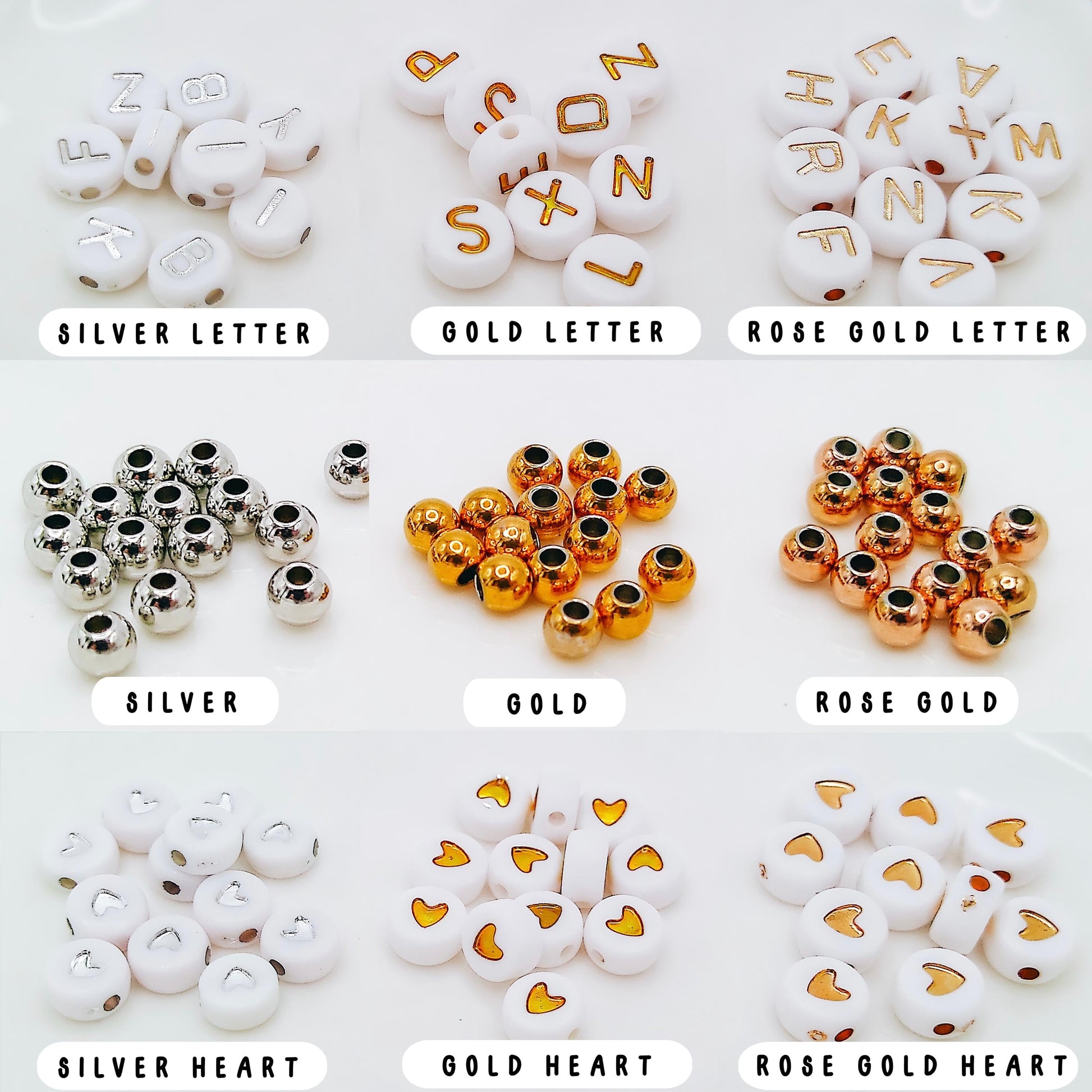 BEADED WORD BRACELET - Avy + Tay