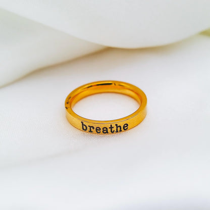 BREATHE RING - Avy + Tay