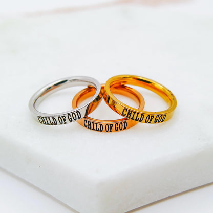 CHILD OF GOD RING - Avy + Tay