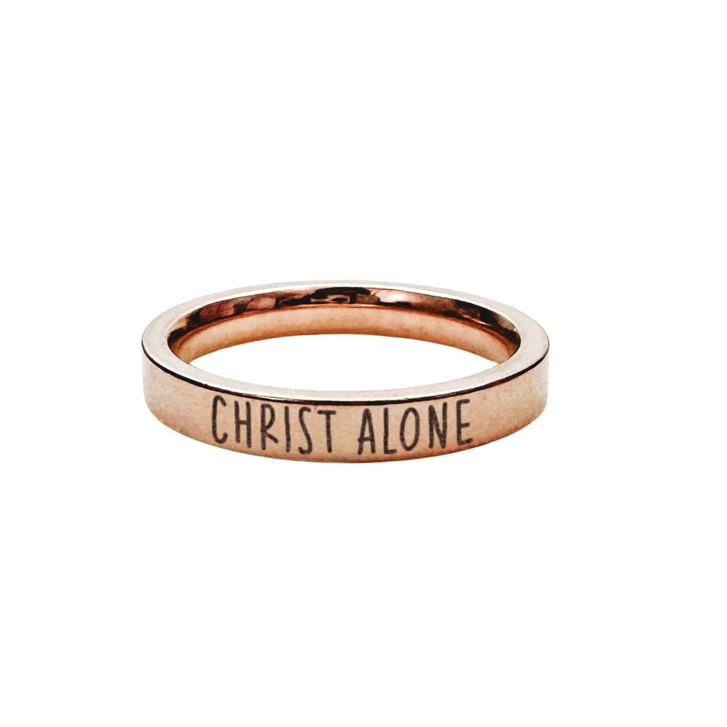 CHRIST ALONE RING - Avy + Tay