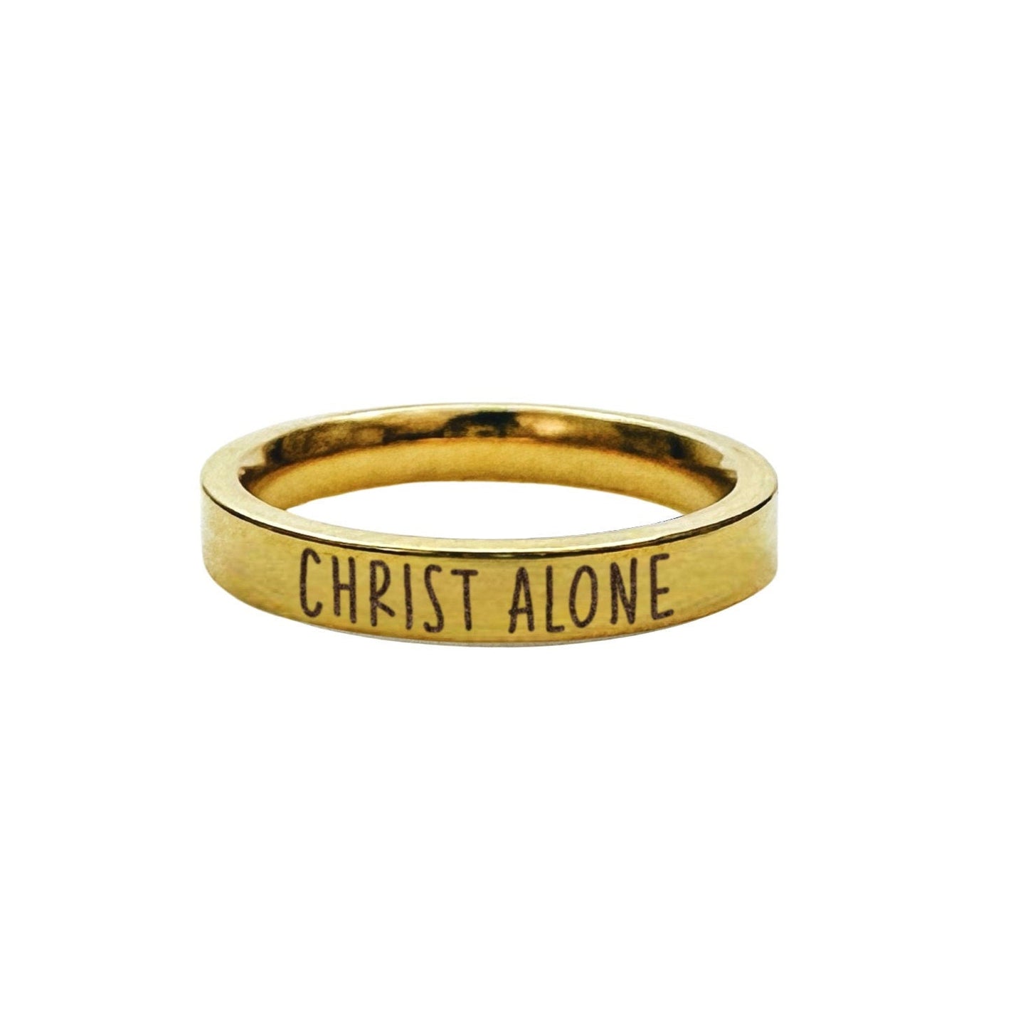 CHRIST ALONE RING - Avy + Tay