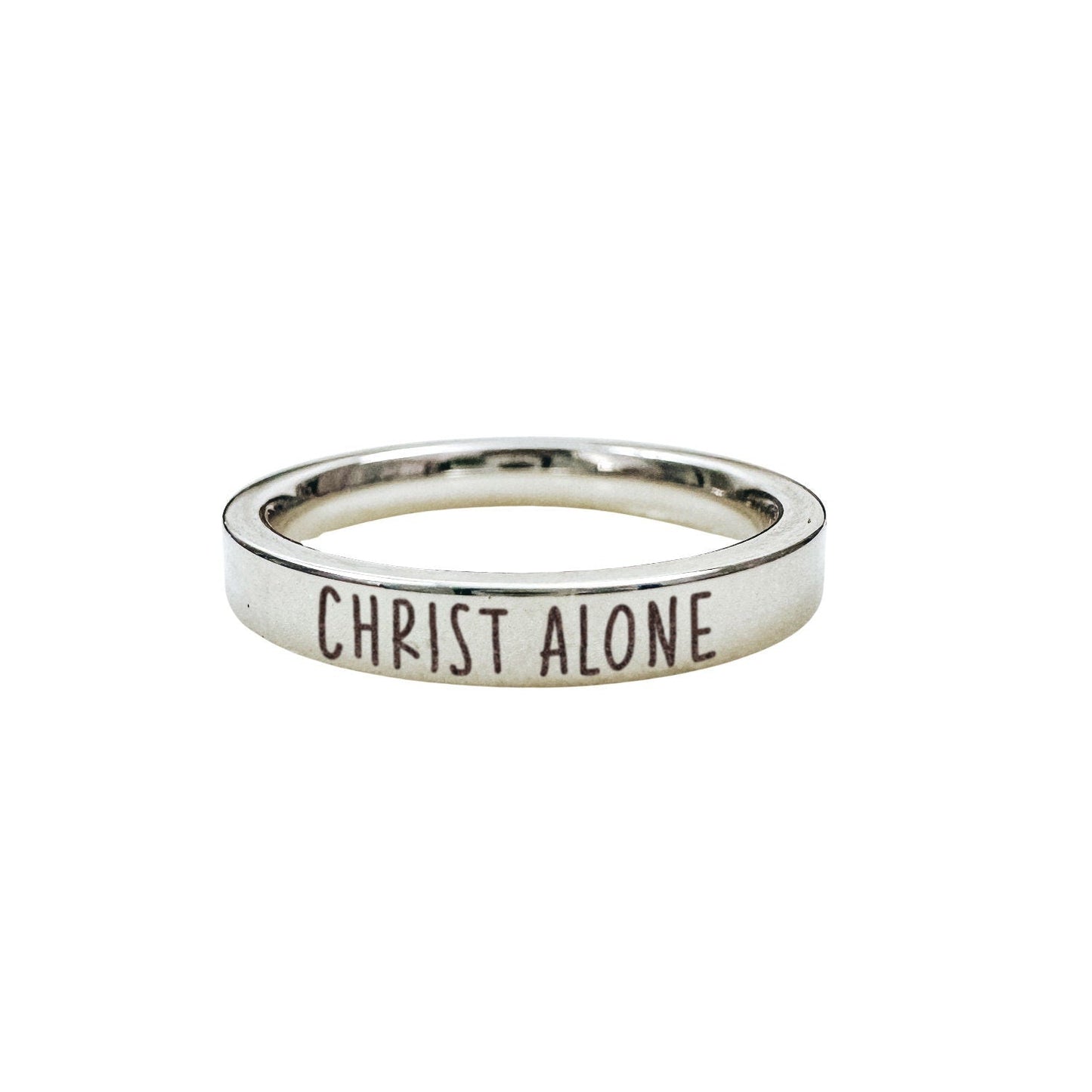 CHRIST ALONE RING - Avy + Tay