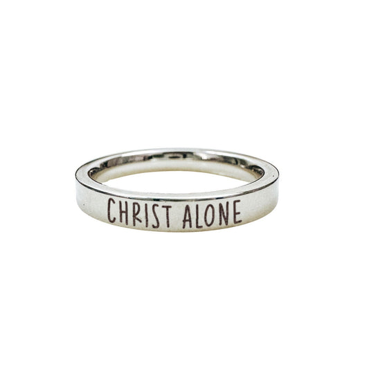 CHRIST ALONE RING - Avy + Tay