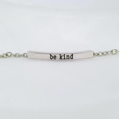 CUSTOM INSPIRATIONAL BAR BRACELET - Avy + Tay