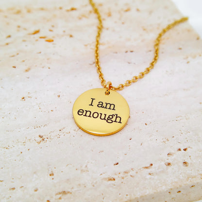 CUSTOM INSPIRATIONAL NECKLACE - Avy + Tay