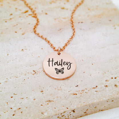 CUSTOM INSPIRATIONAL NECKLACE - Avy + Tay