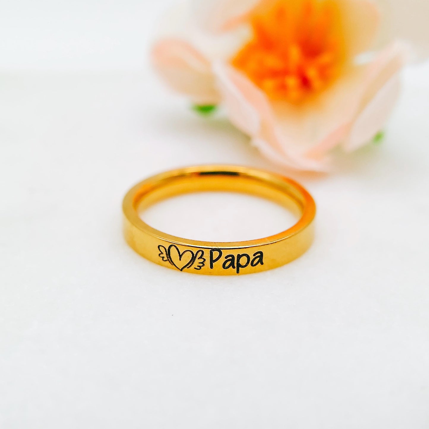 CUSTOM MEMORIAL RING - Avy + Tay
