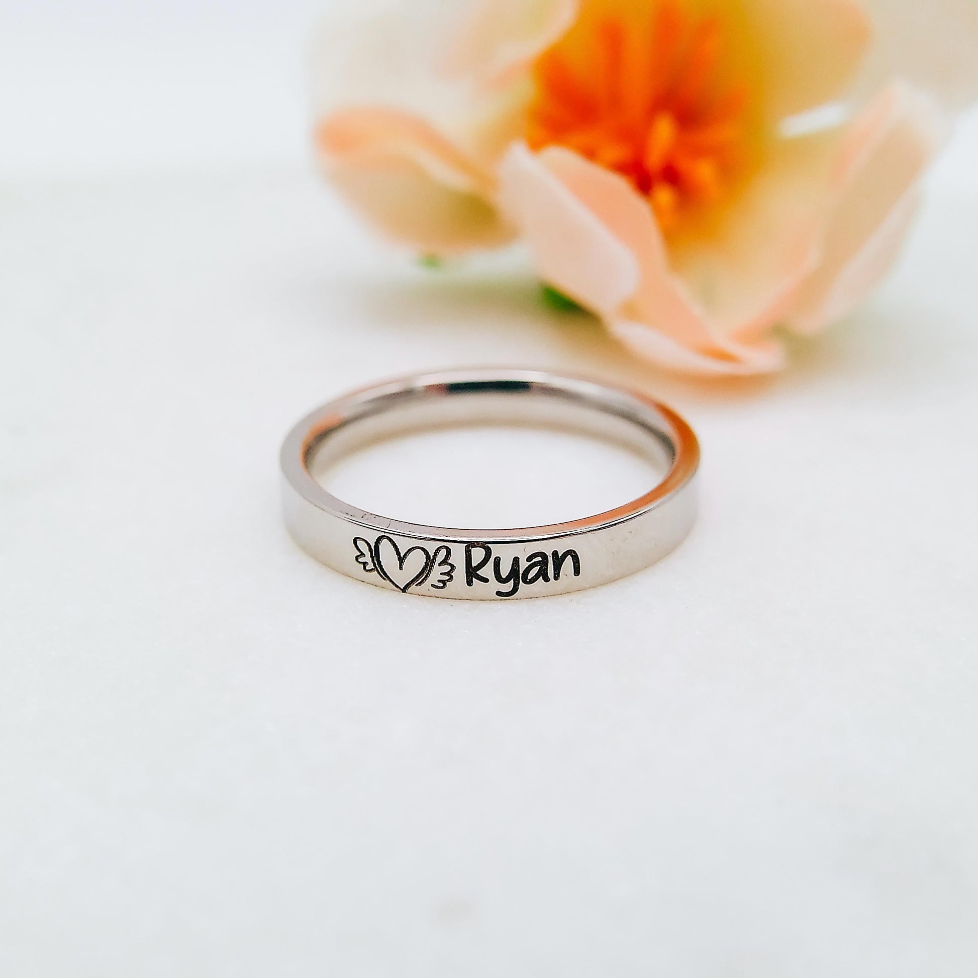 CUSTOM MEMORIAL RING - Avy + Tay