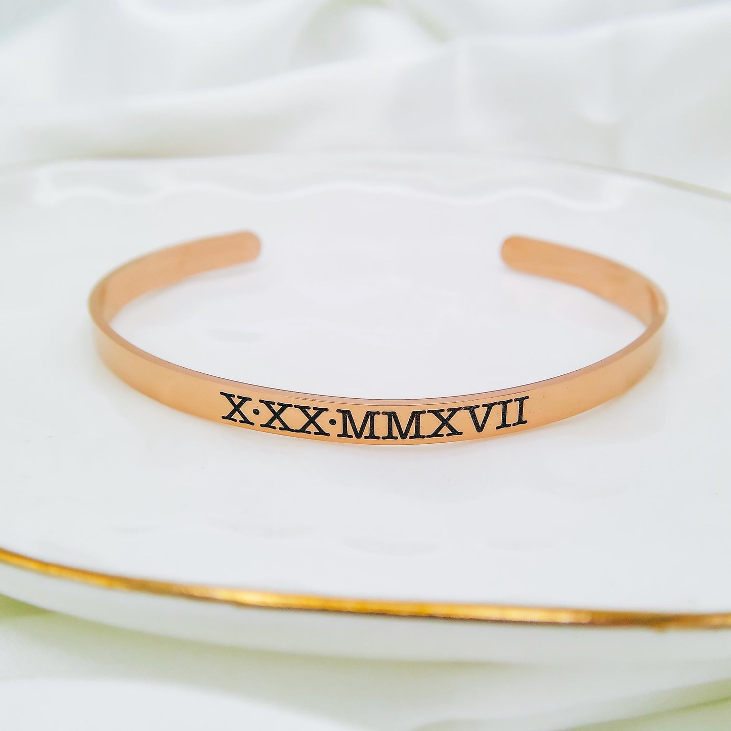 CUSTOM MESSAGE CUFF - Avy + Tay