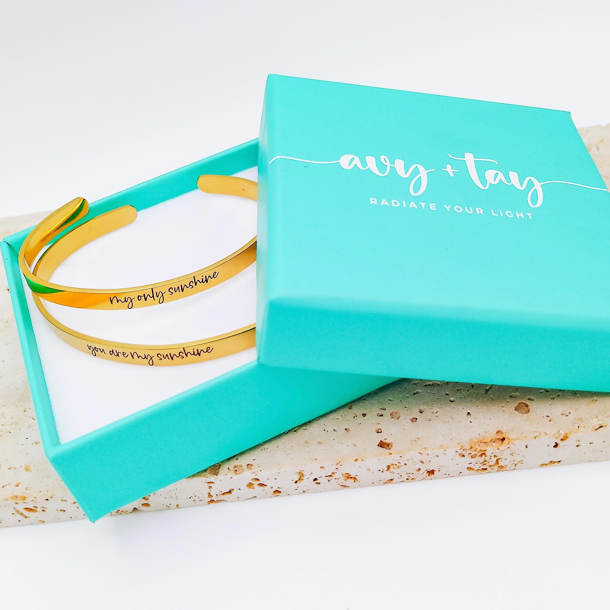 CUSTOM MOMMY + ME CUFF SET - Avy + Tay
