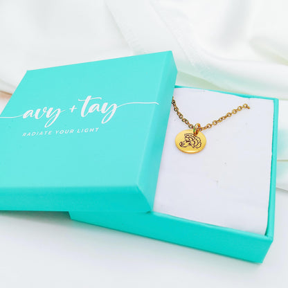 DAINTY BIRTH FLOWER NECKLACE - Avy + Tay