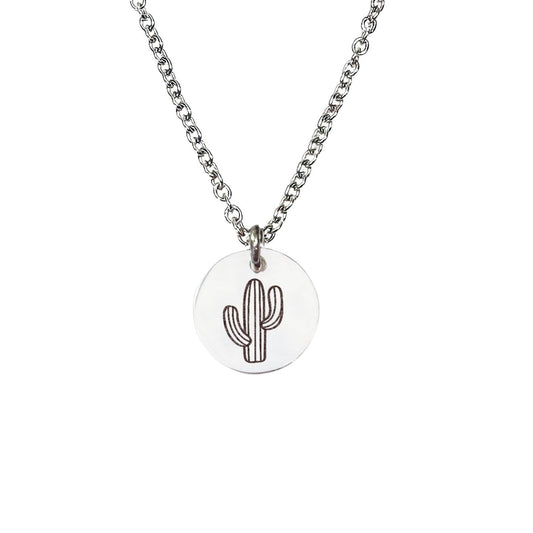 DAINTY CACTUS NECKLACE - Avy + Tay