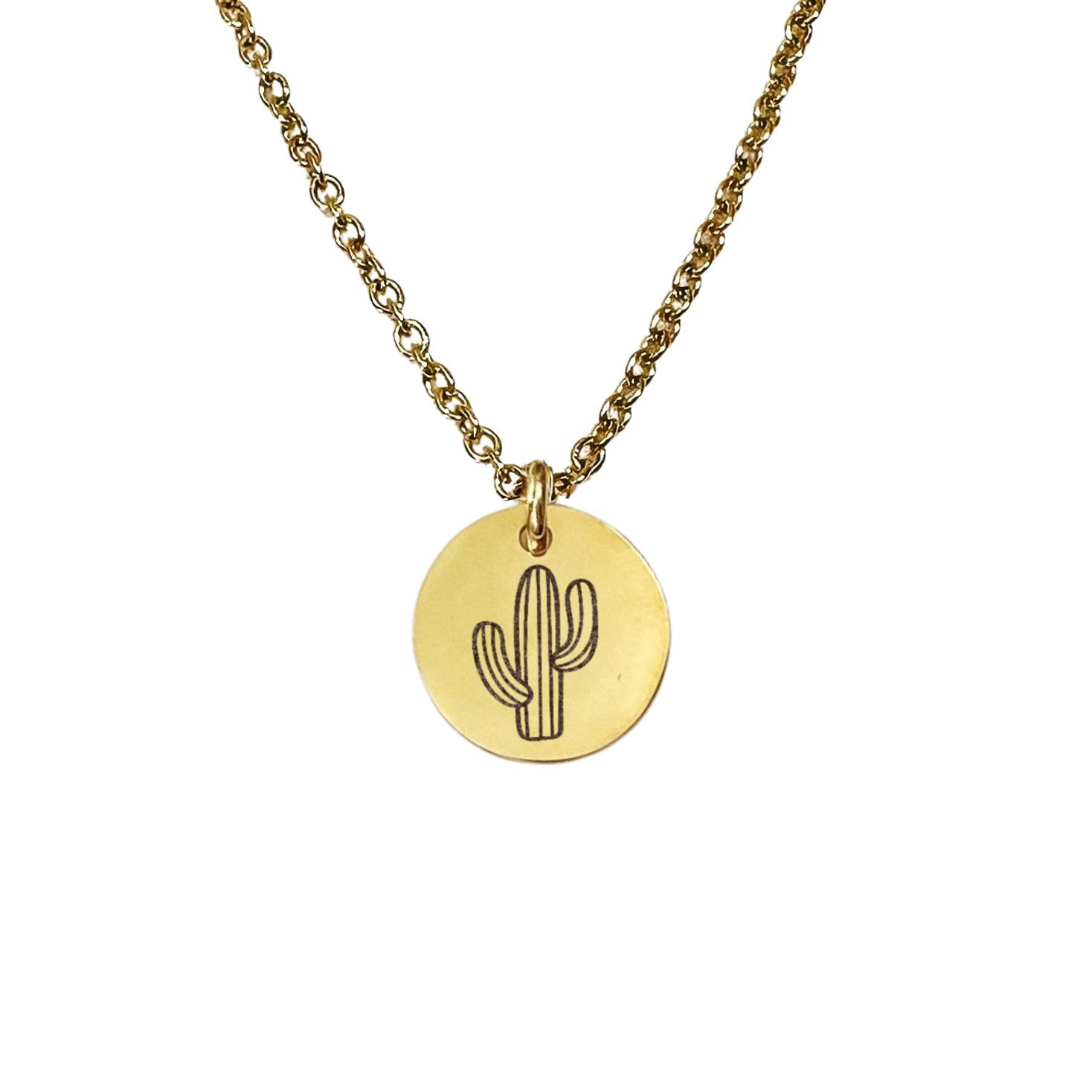 DAINTY CACTUS NECKLACE - Avy + Tay