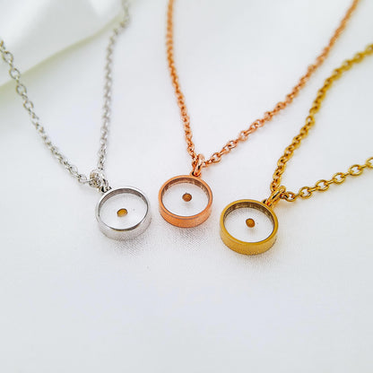 DAINTY MUSTARD SEED NECKLACE - Avy + Tay