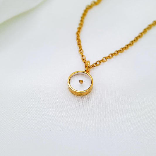 DAINTY MUSTARD SEED NECKLACE - Avy + Tay