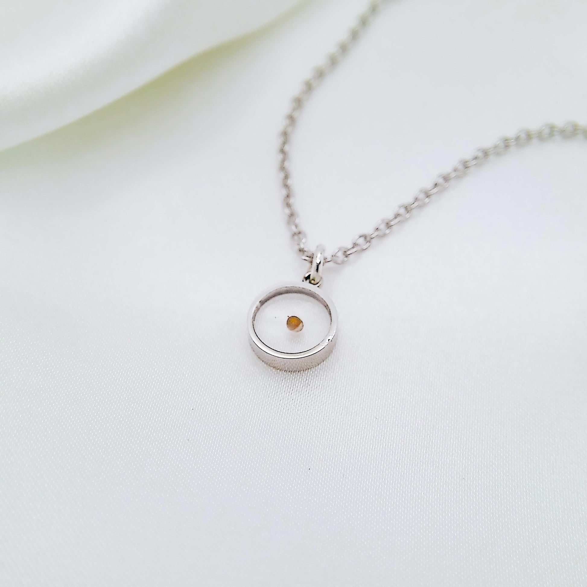 DAINTY MUSTARD SEED NECKLACE - Avy + Tay