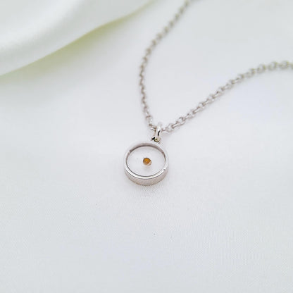 DAINTY MUSTARD SEED NECKLACE - Avy + Tay