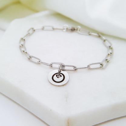 EARLY MISCARRIAGE PAPERCLIP BRACELET - Avy + Tay